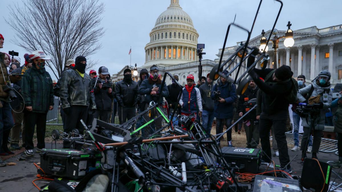Five years after the assault on the Capitol, the Trump White House affirms that it was a Democratic invention