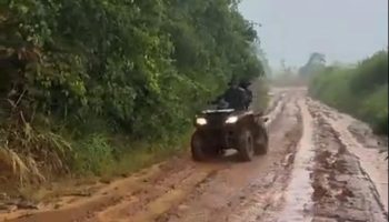 Rural Patrol faces rain and difficult-to-access branch lines to ensure safety for residents in the interior of Acre