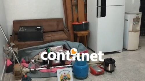 Criminal fire linked to the faction leads Military Police to recover stolen goods during operation