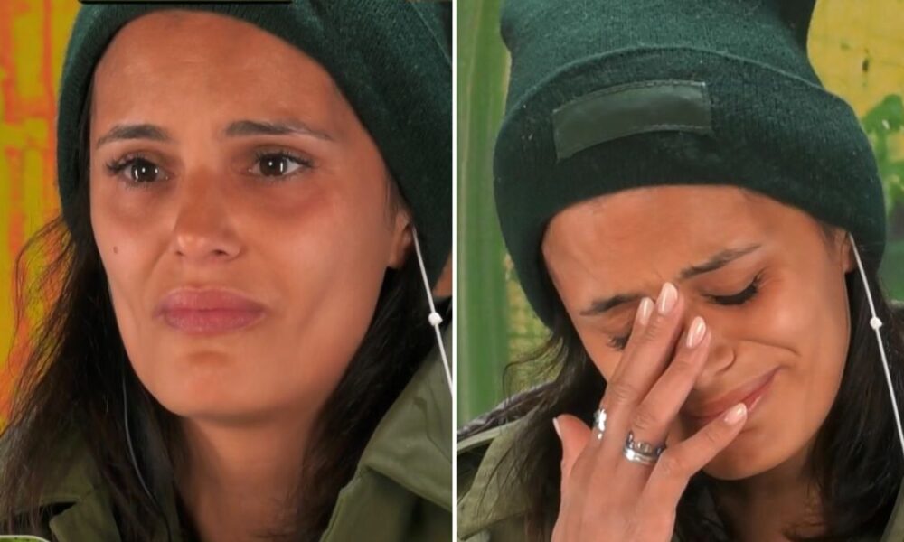 Sara Santos 'breaks down' in tears live: “I didn't want my parents to see me like this…”