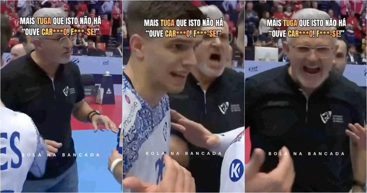 National handball coach starred in a truly wonderful moment