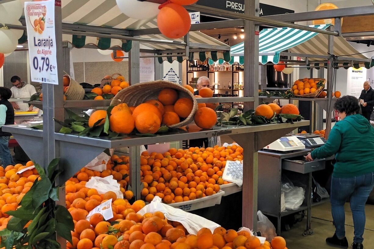 Algarve orange highlighted at Portimão Municipal Market