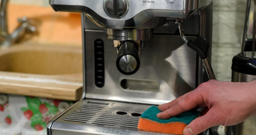 I only clean my coffee machine this way. It's sparkling clean