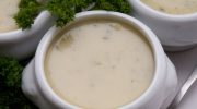 The oldest housewives in the Bieszczady Mountains remember the recipe for this soup. The main ingredients are white cheese and aromatic greens