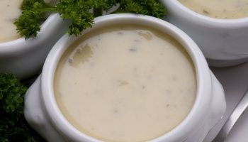 The oldest housewives in the Bieszczady Mountains remember the recipe for this soup. The main ingredients are white cheese and aromatic greens