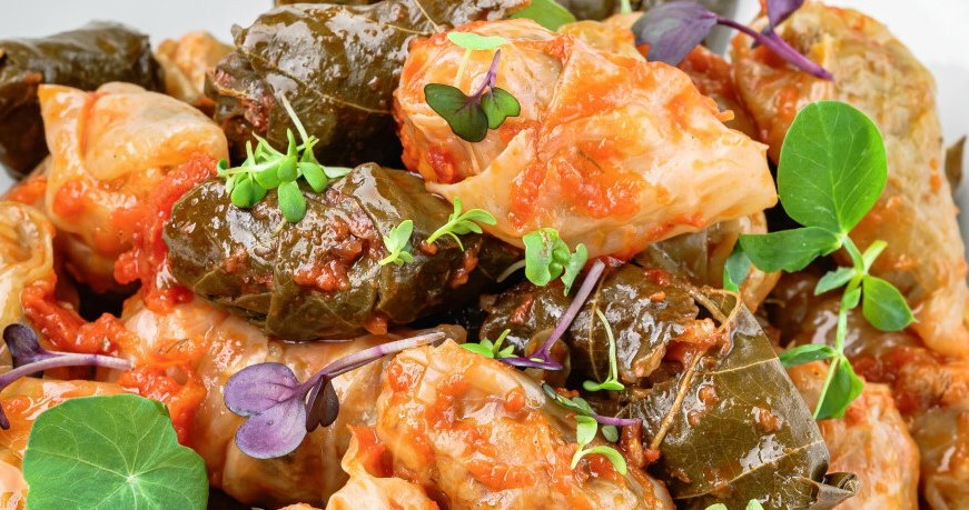 Romanian cabbage rolls taste amazing. Polish ones can hide next to them