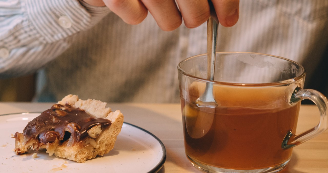 Uncle makes it with tea. He doesn't complain about lack of money, health and success
