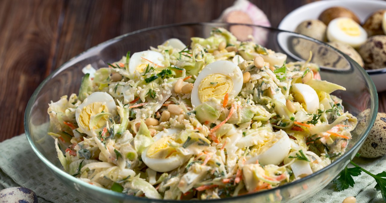 Quick egg salad. Save the recipe and make it for Easter