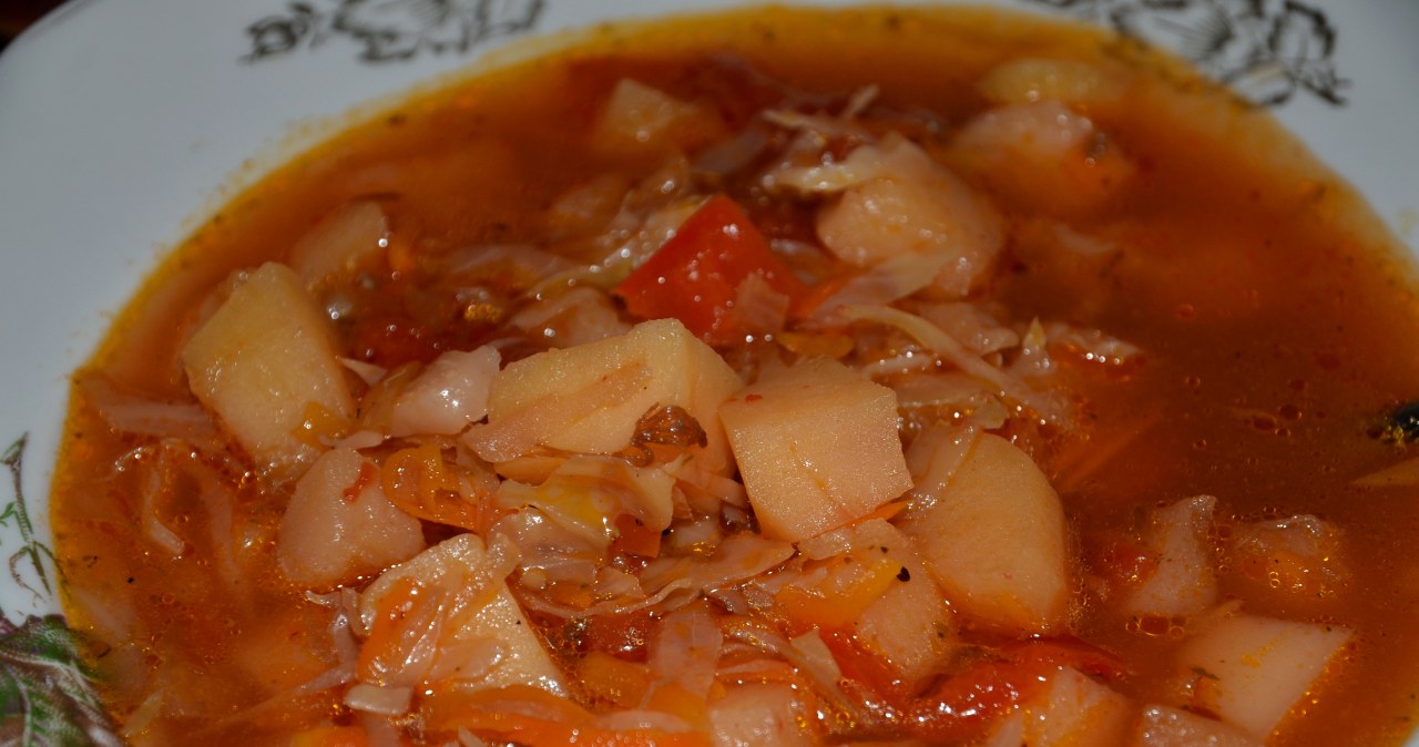 Pre-harvest soup that poor peasants once ate. From breakfast to dinner