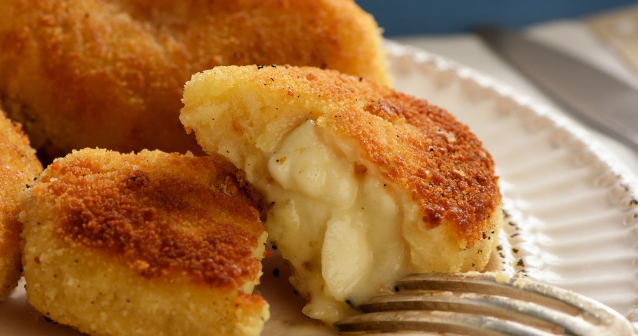 Crispy potato cutlets with a special insert. Even children will ask for a second helping