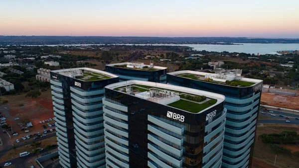 Ilustrar e visualmente a sede do Banco de Brasília (BRB)