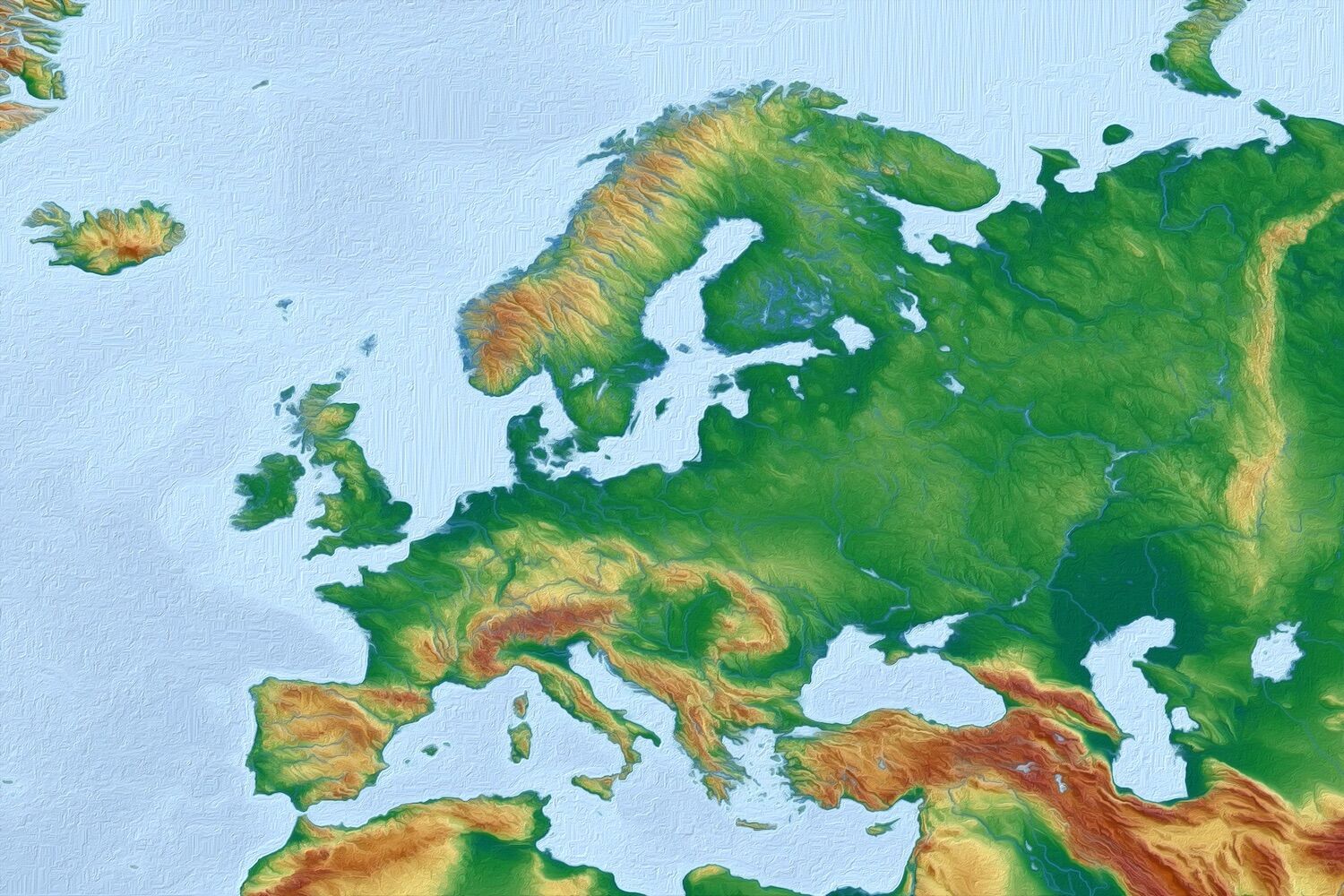 The mystery of dozens of ancient rivers with the same name throughout Europe
