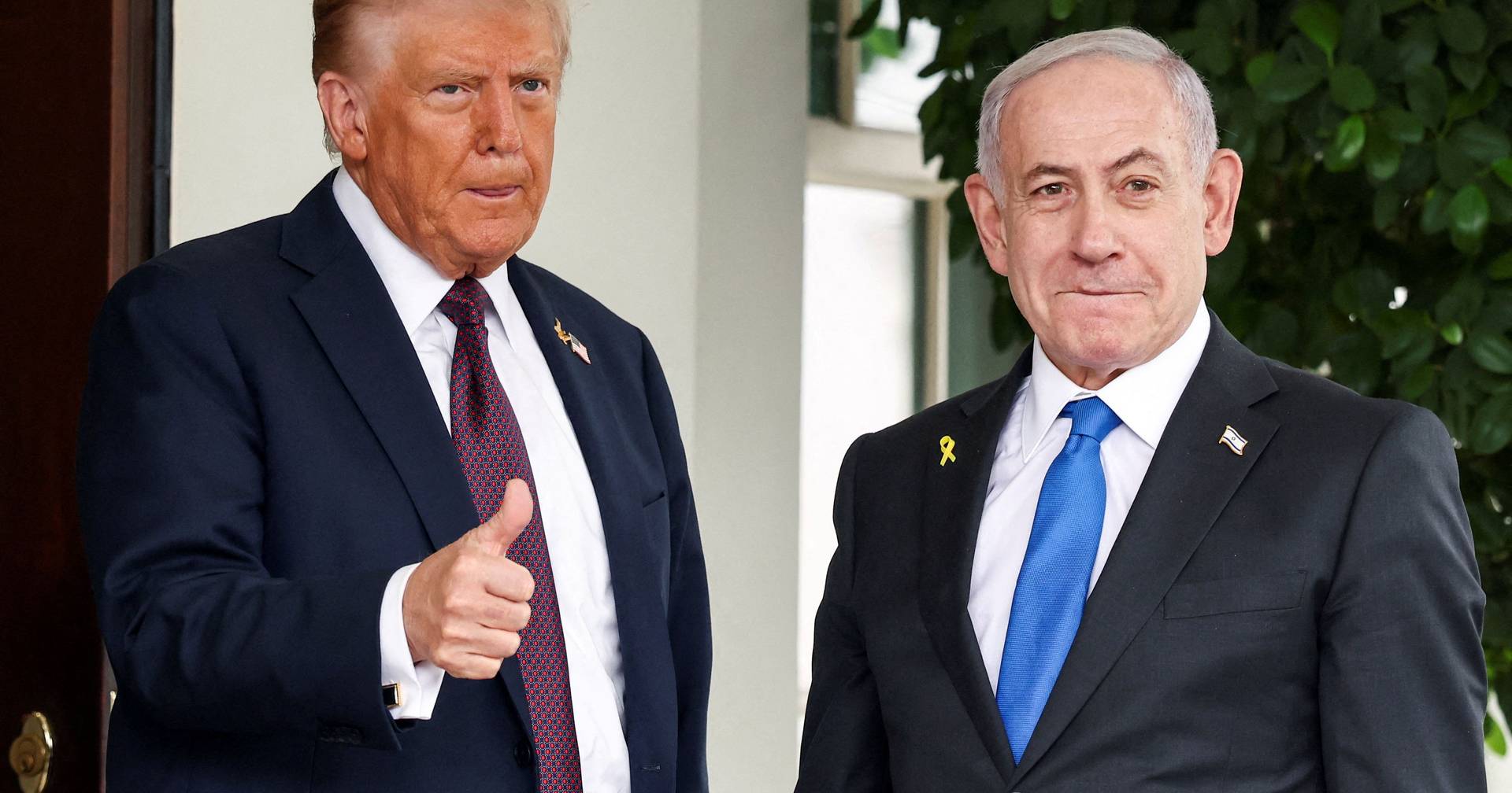 Netanyahu meets with Trump in Washington to discuss negotiations with Iran