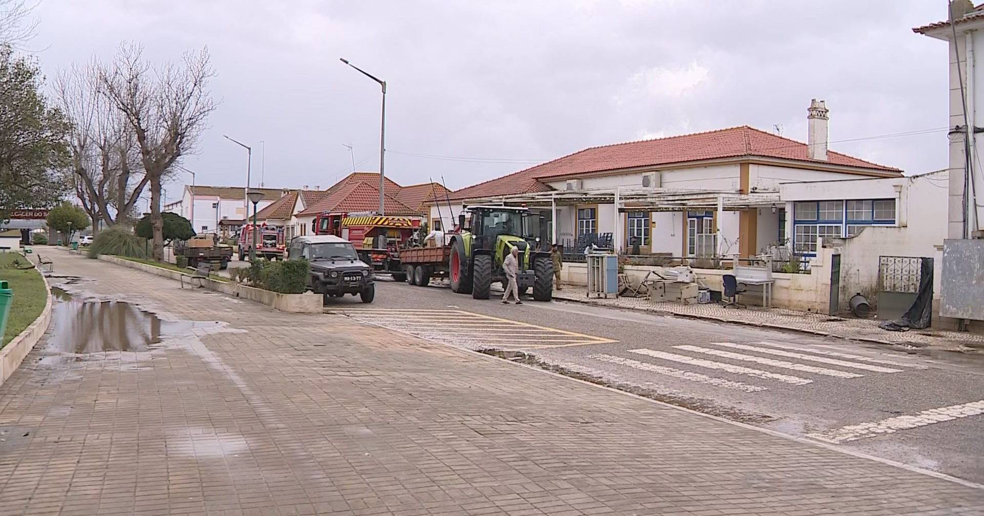 Alcácer do Sal breathes a sigh of relief with the stabilization of the Sado river after floods
