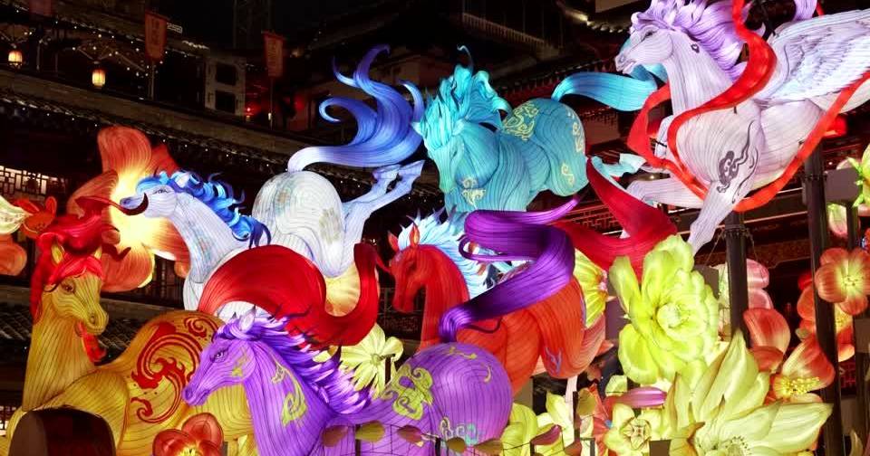 Lunar New Year: lanterns of a thousand colors illuminate Yuyuan Garden in Shanghai