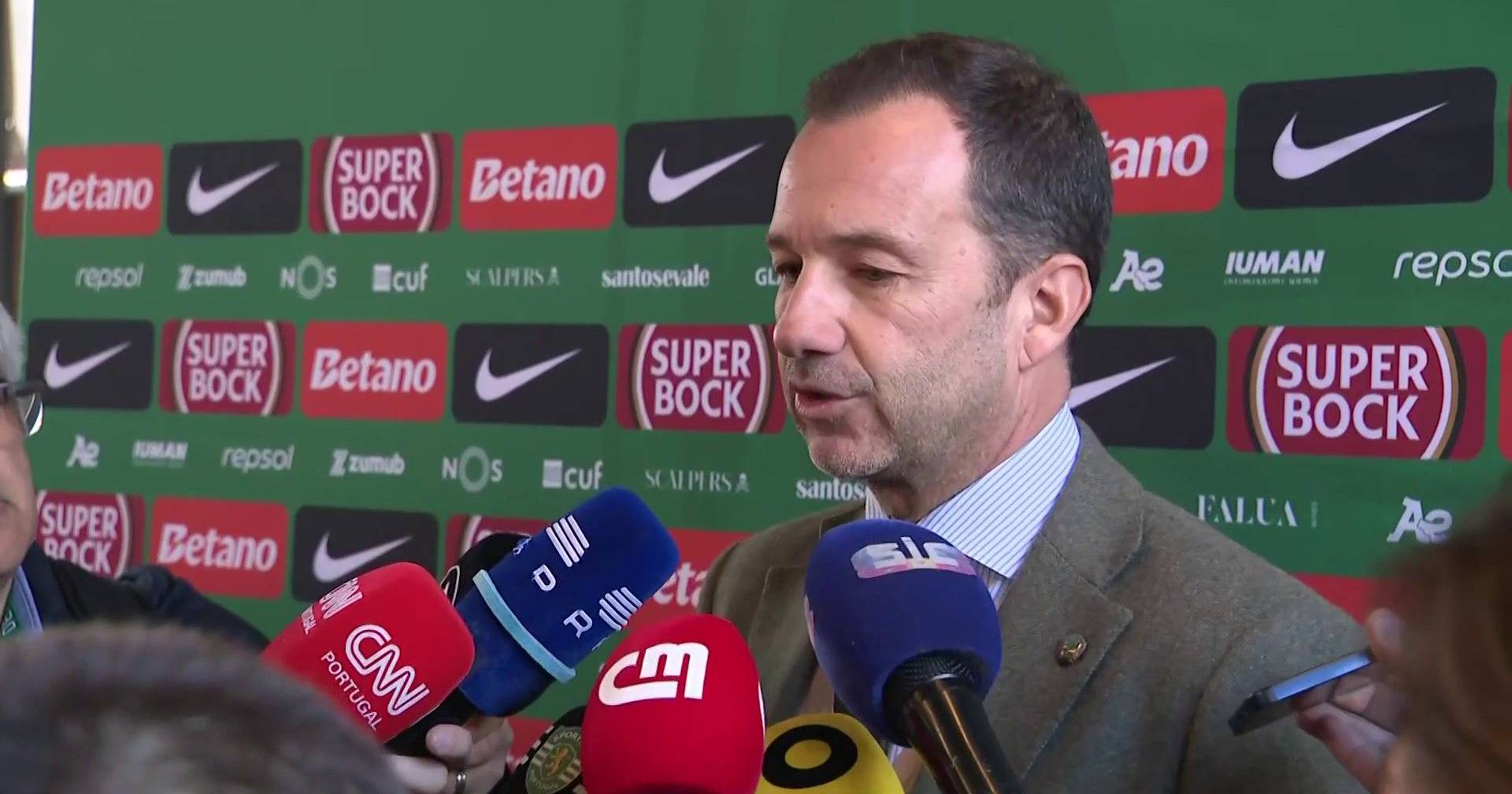 Frederico Varandas: "The title of lack of ethics and anti-sportsmanship has already been awarded"