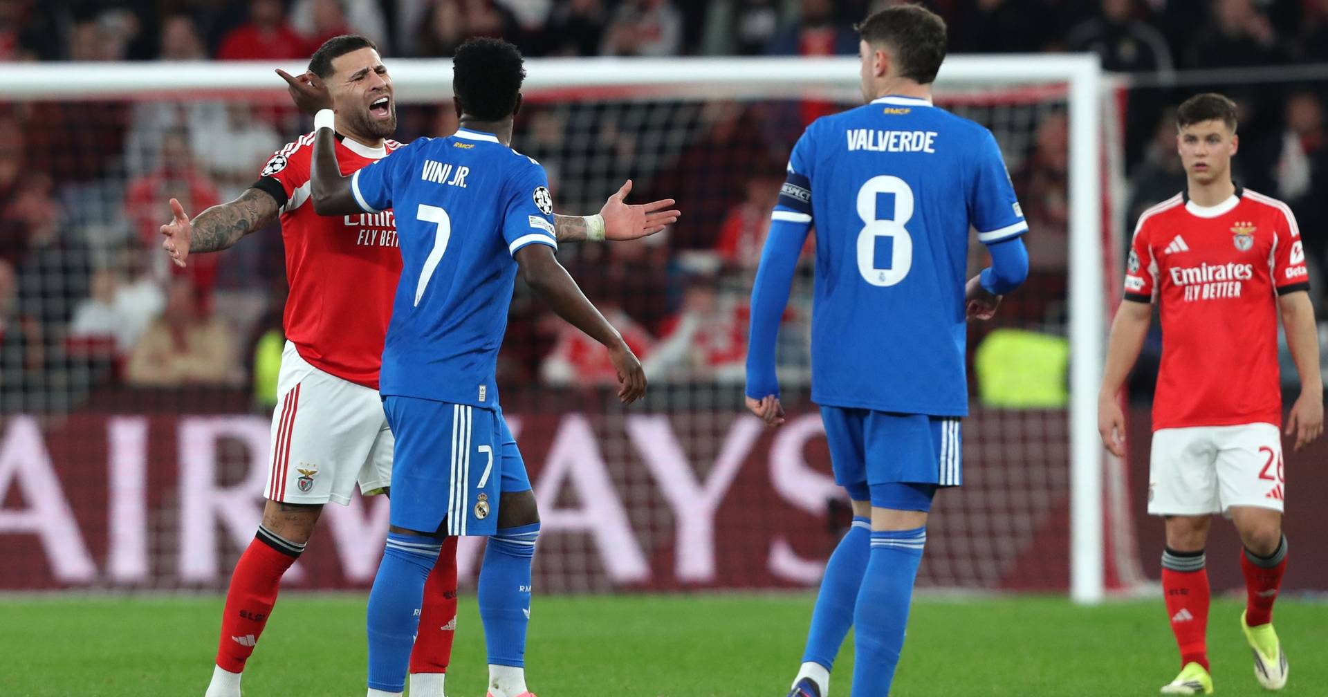 Benfica defends Prestianni in case of alleged racism with Vinícius Júnior