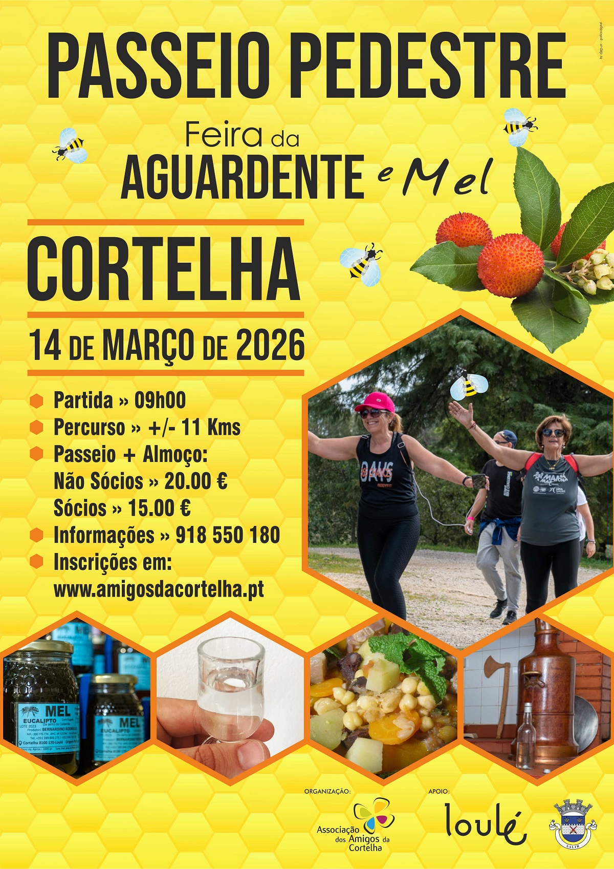 Walking tour in Cortelha includes a visit to medronho distilleries in Serra do Caldeirão