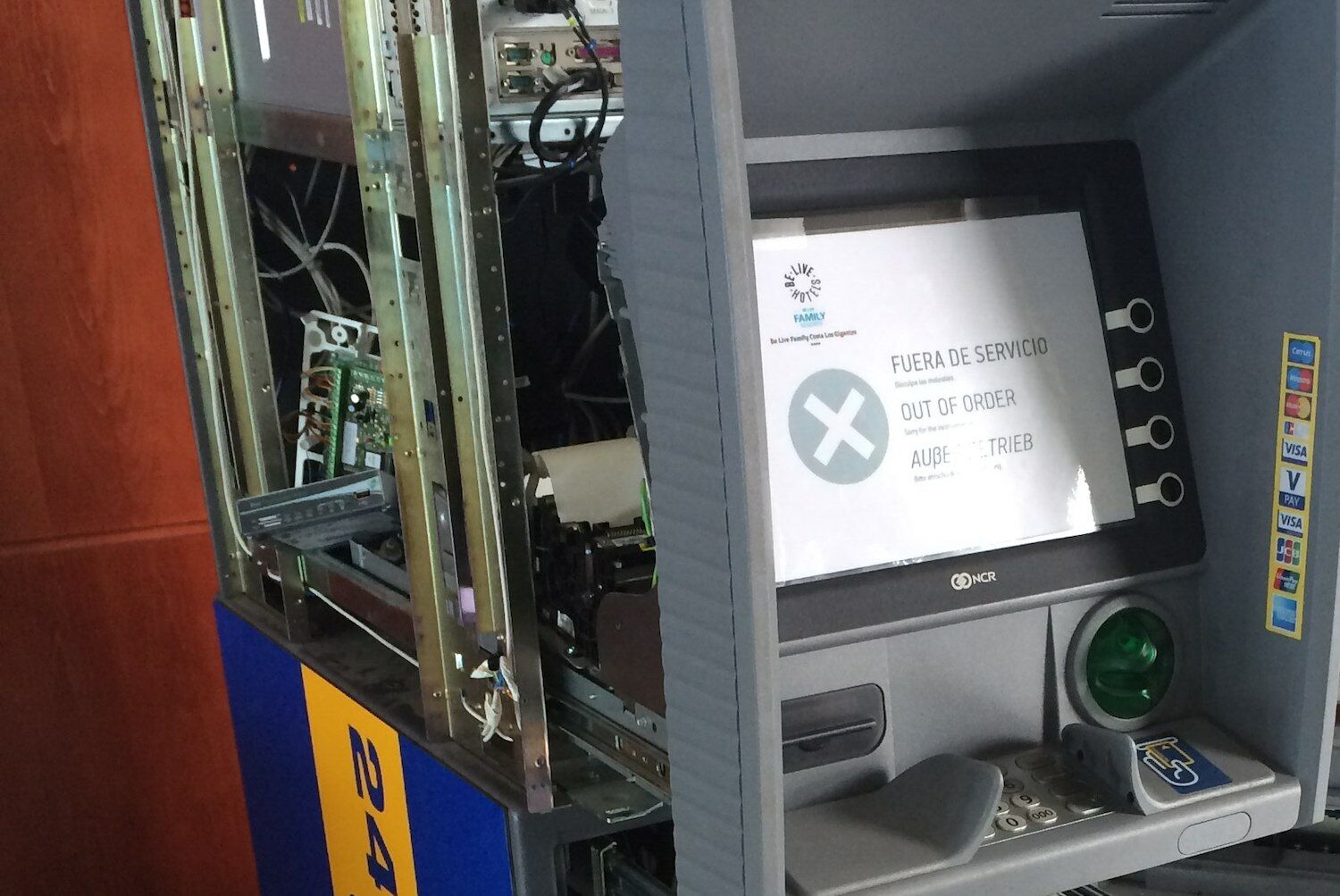 When you deposit banknotes at an ATM in Spain, you risk running out of them – because they could be fake (or not)