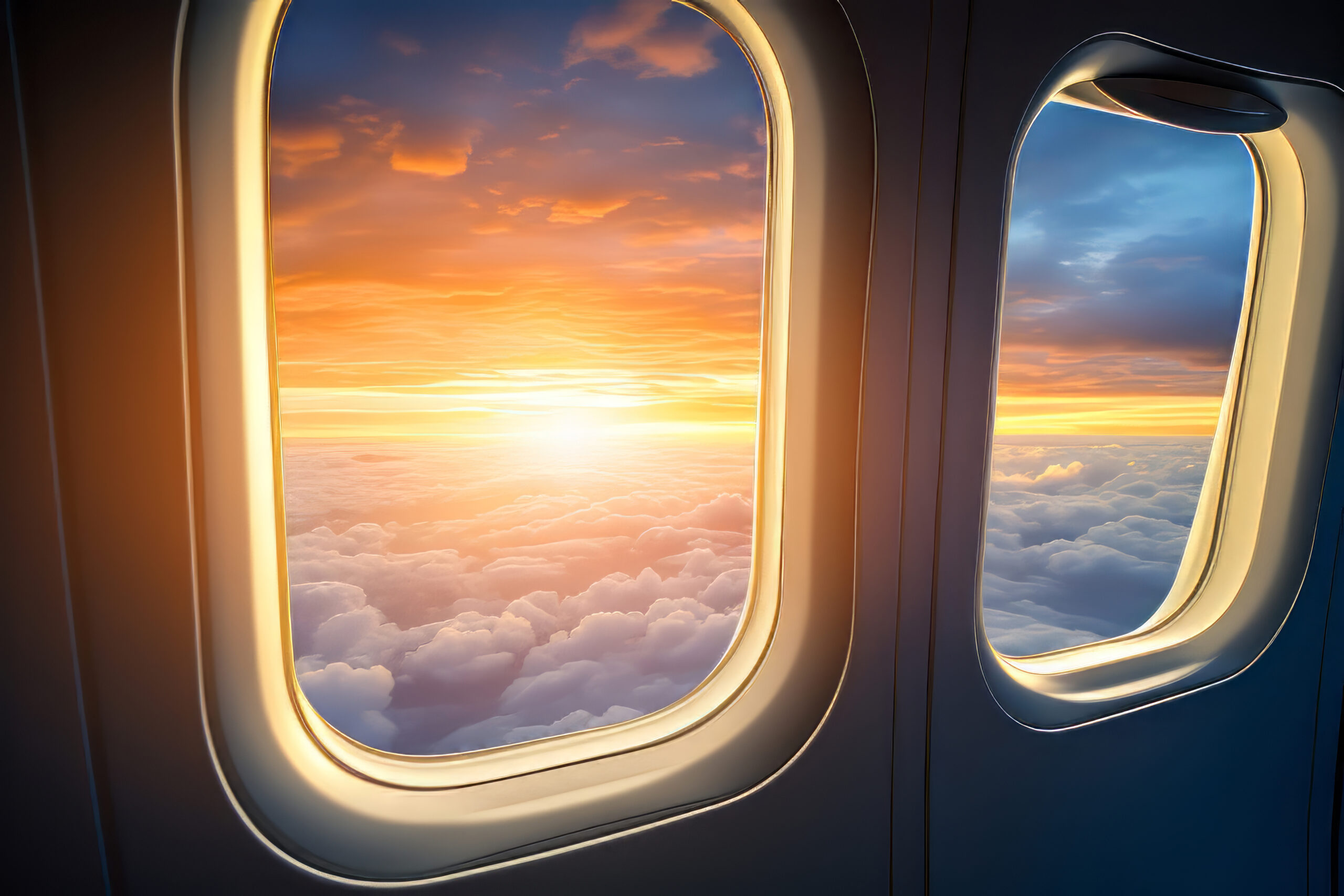 Pilot reveals: discover why plane windows are cleaned with sparkling water