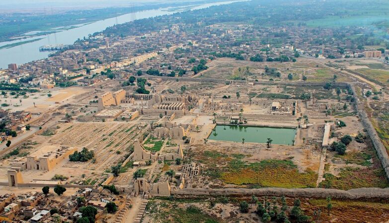 Discovered the lost island that gave rise to the Karnak temple