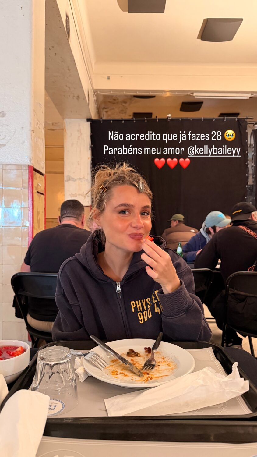 Lourenço Ortigão celebrates Kelly Bailey’s birthday: “I can’t believe you’re already 28”