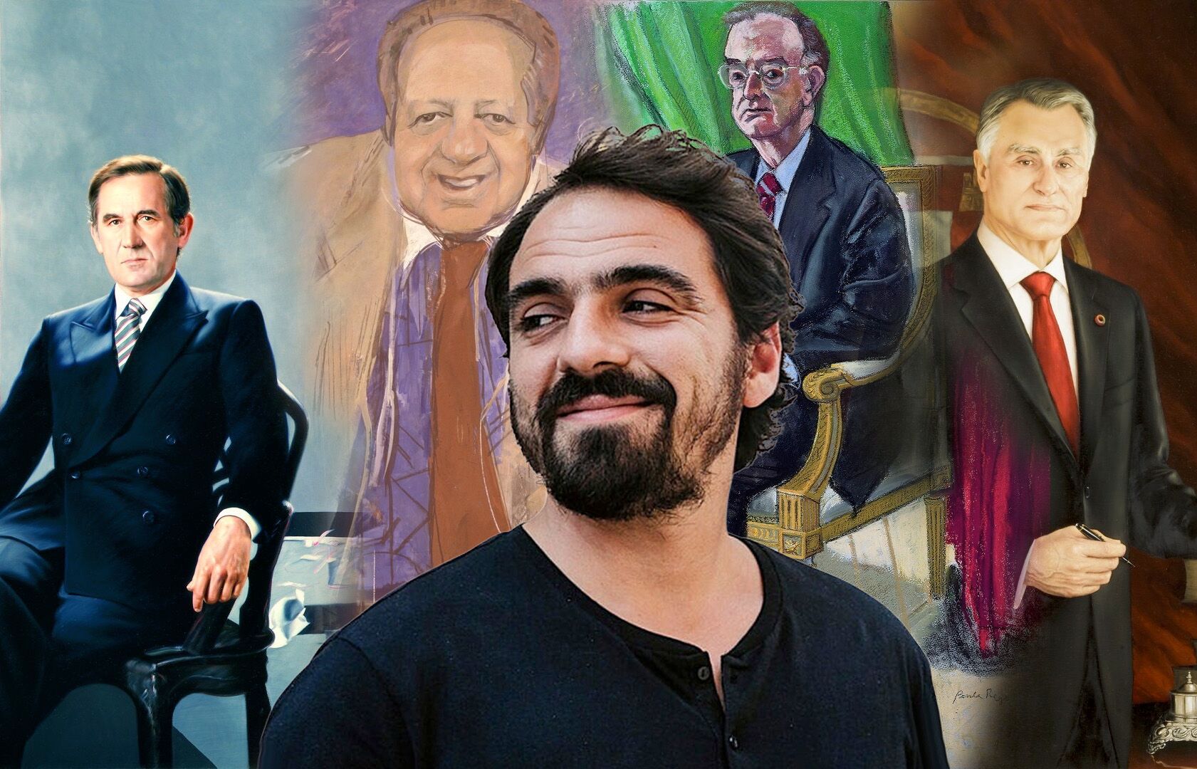 Vhils will be the one to make the official portrait of Marcelo as President. “It’s something like that”