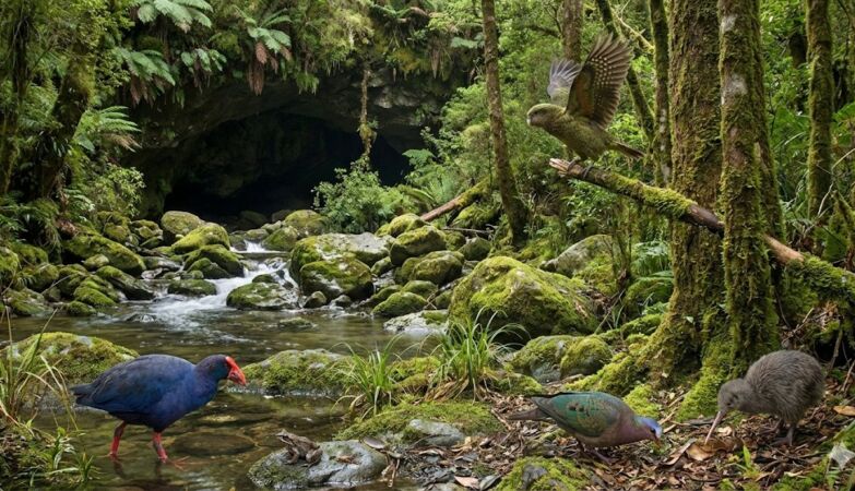 World lost 1 million years ago (and a new parrot) found in New Zealand cave