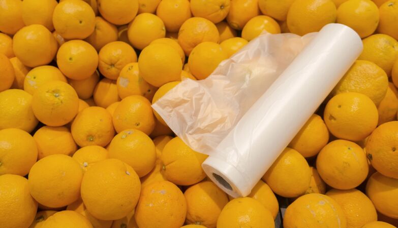 In January, plastic bags for fruit and vegetables run out. Change will have a cost