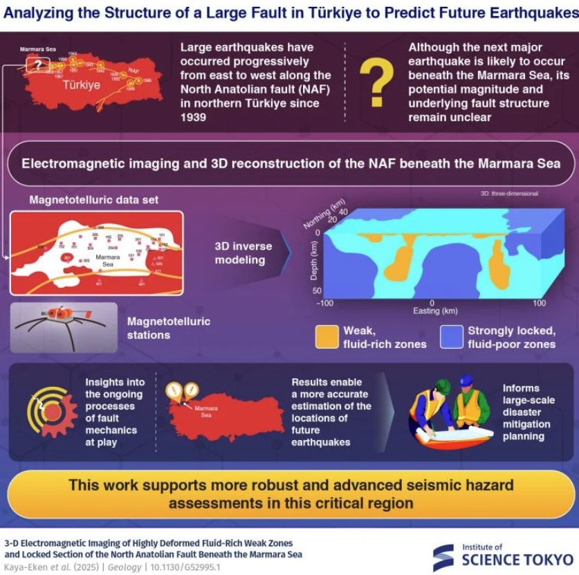 Risk of a major earthquake in Turkey: What a new 3D map reveals, the "locked" fault