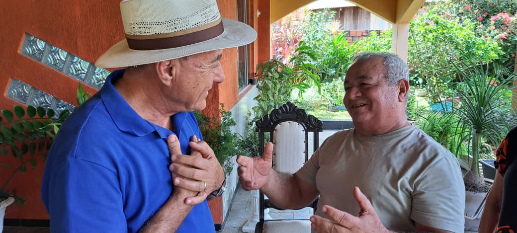 Bocalom visits former deputy Luiz Hassem and reinforces dialogue in Alto Acre