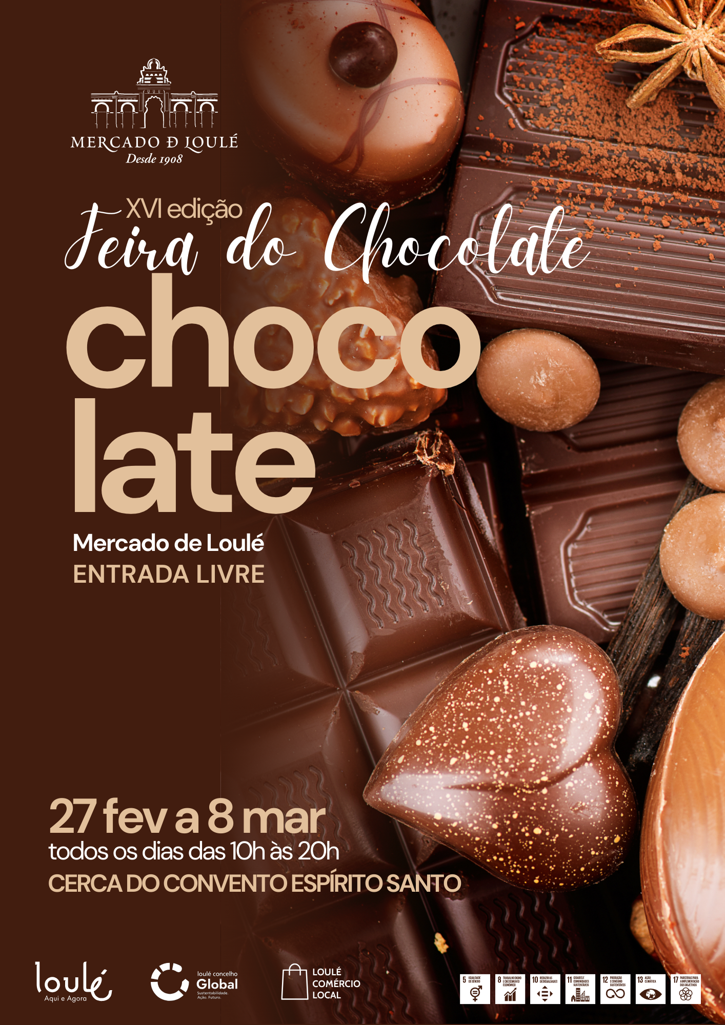 Loulé once again transforms into a chocolate paradise for 10 days