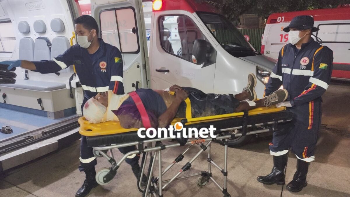 Man is attacked with lath blows twice in the Joafra neighborhood, in Rio Branco