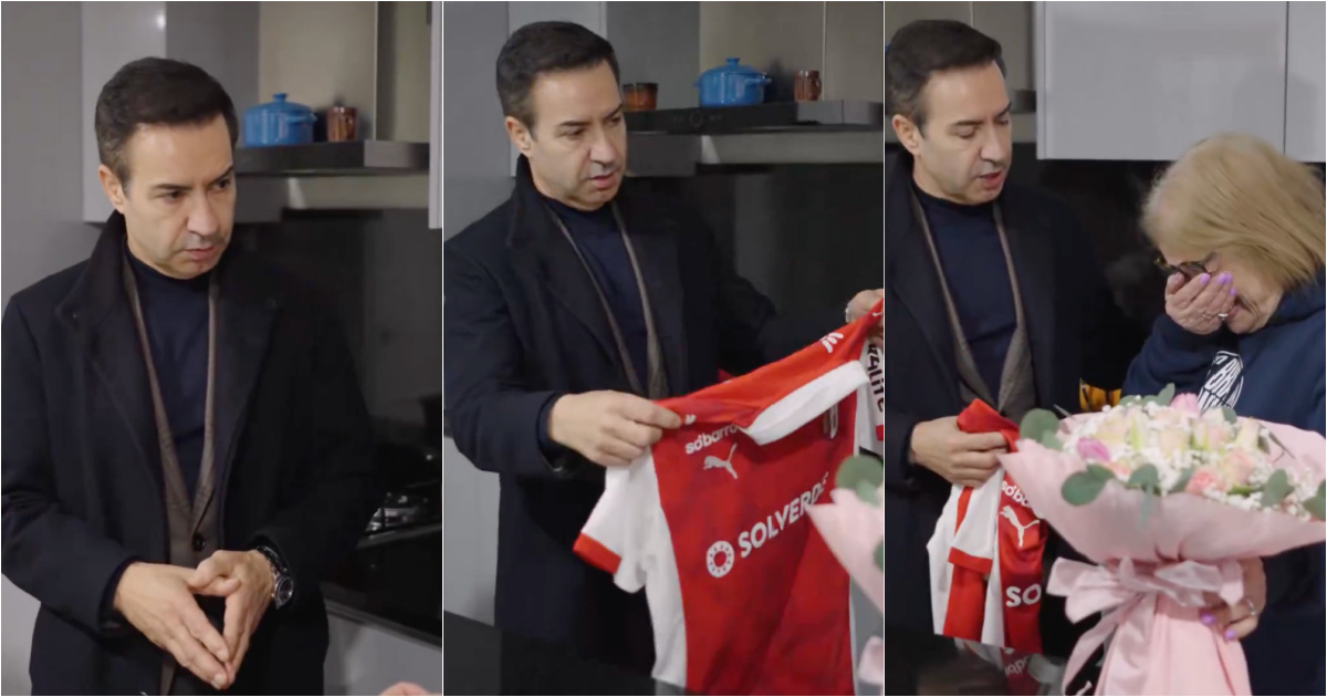 António Salvador visits 86-year-old partner injured after being pushed by PSP agent