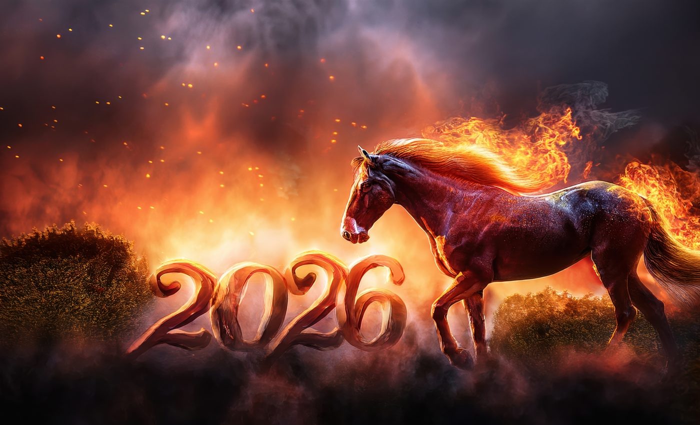 The last year of the Fire Horse was in 1966. Now it's back and the old is breaking. The new one is mandatory. We are forced to adapt!
