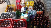 More than 700 expired drinks are seized during inspections at businesses in the interior of Acre