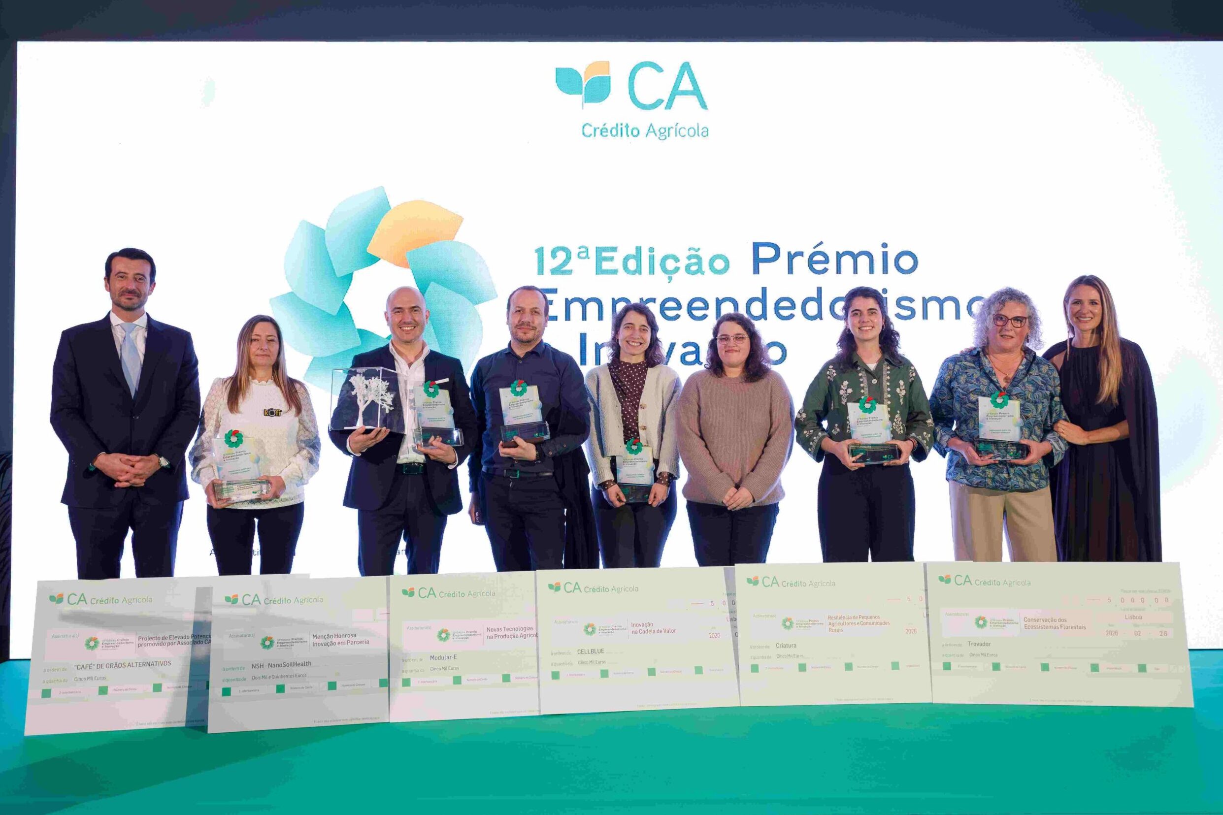 Innovative projects awarded by Crédito Agrícola