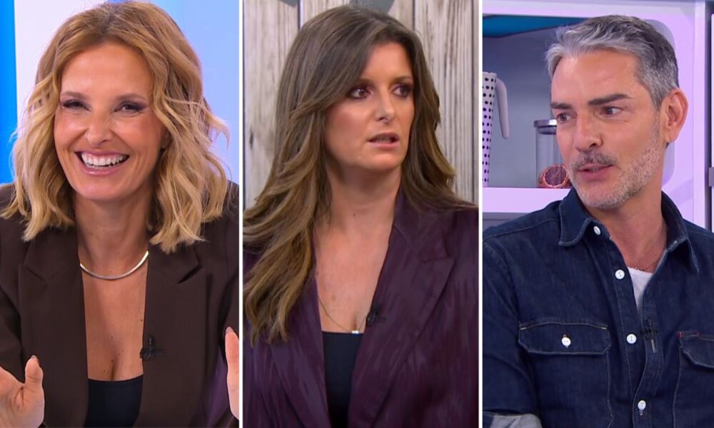 “I was nervous!” Cristina Ferreira and Cláudio Ramos react to Maria Botelho Moniz's moment live