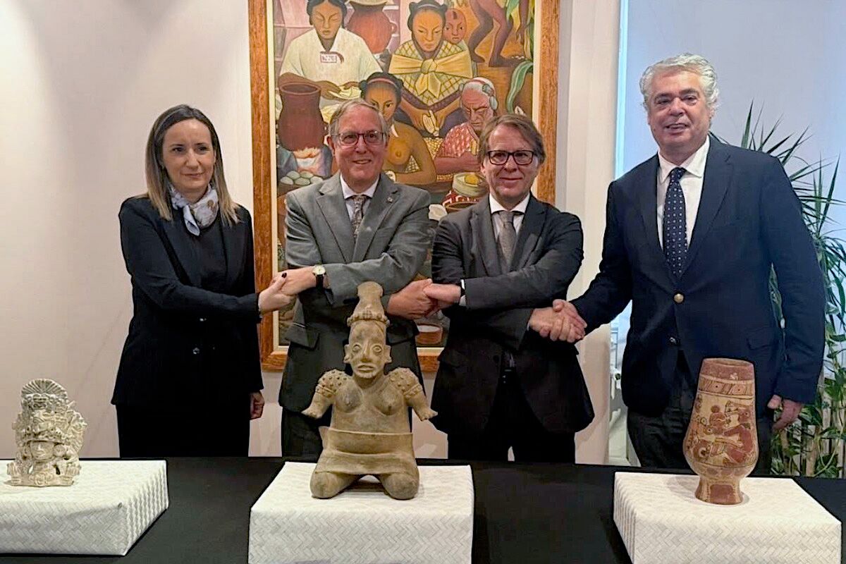 Portugal returns pre-Columbian archaeological pieces to Mexico for the first time