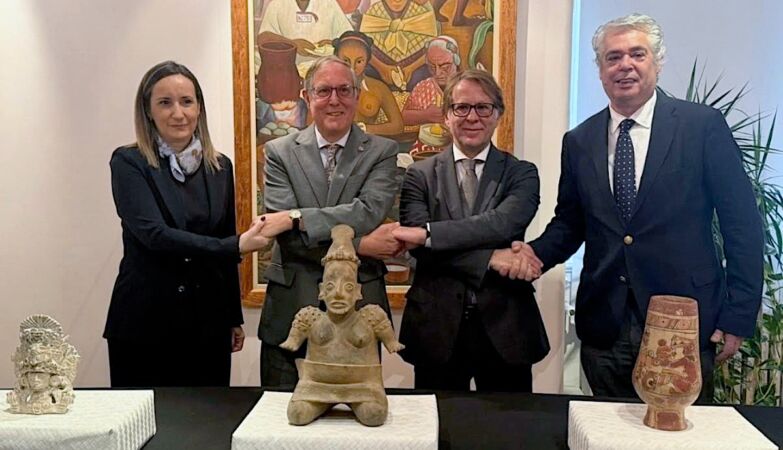 Portugal returns pre-Columbian archaeological pieces to Mexico for the first time