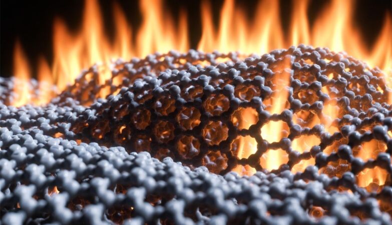South Korean scientists have created plastic that can withstand 1,000-degree flames