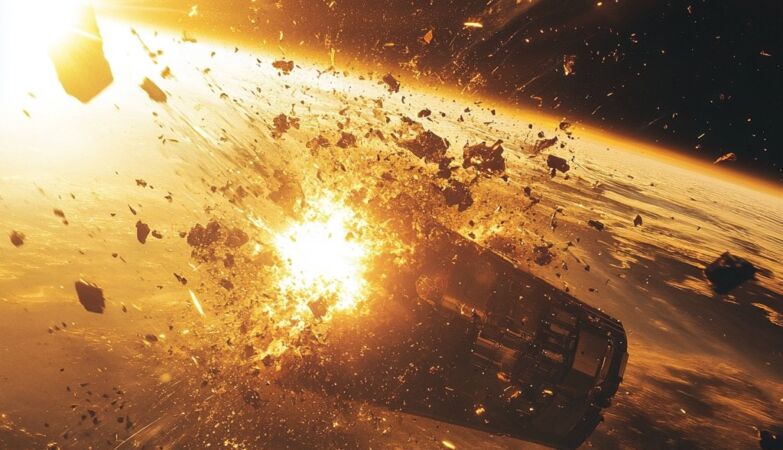 Russian spy satellite destroyed in orbit