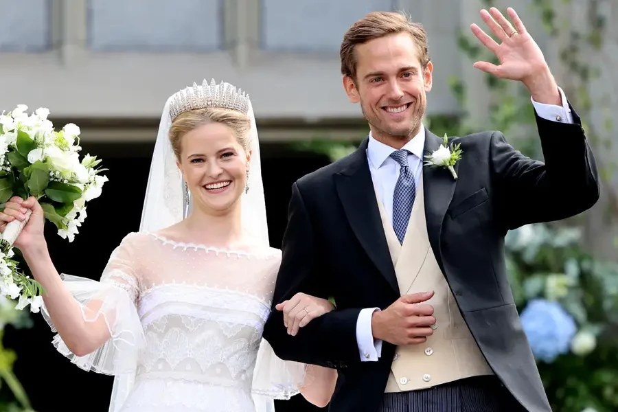 Princesa Leopoldina do Liechtenstein casou-se com Bruno Walter Pedrosa João.