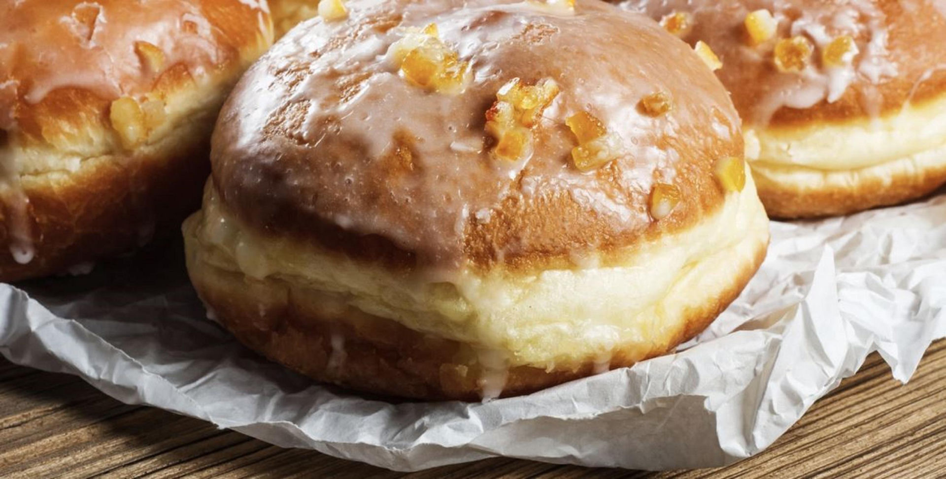 Fat Thursday Queues on Fat Thursday? Not this time. Donuts delivered in as little as 15 minutes