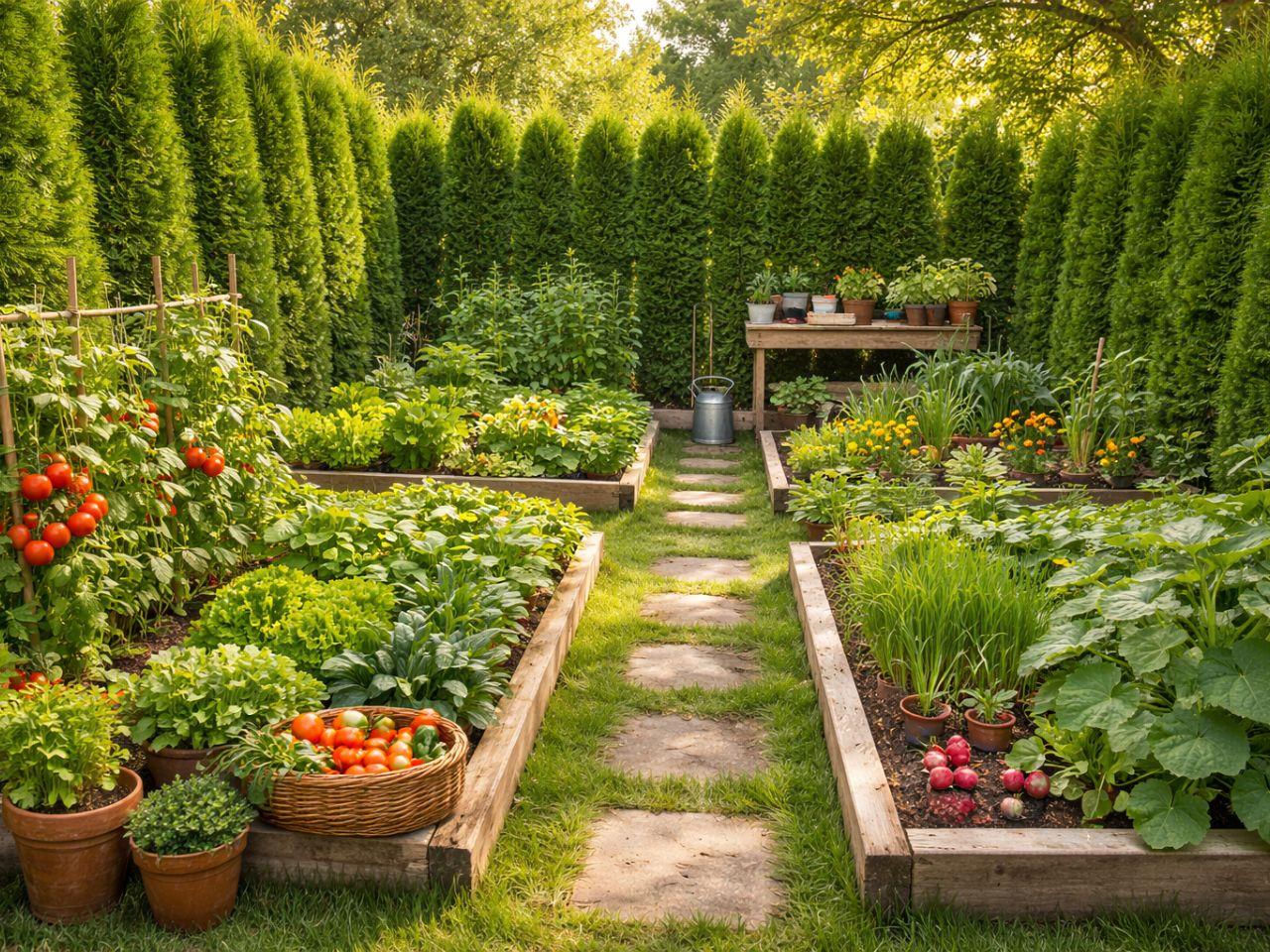 DRAMA IN THE GARDEN Do thujas look scary after winter? This simple trick is a real hit!