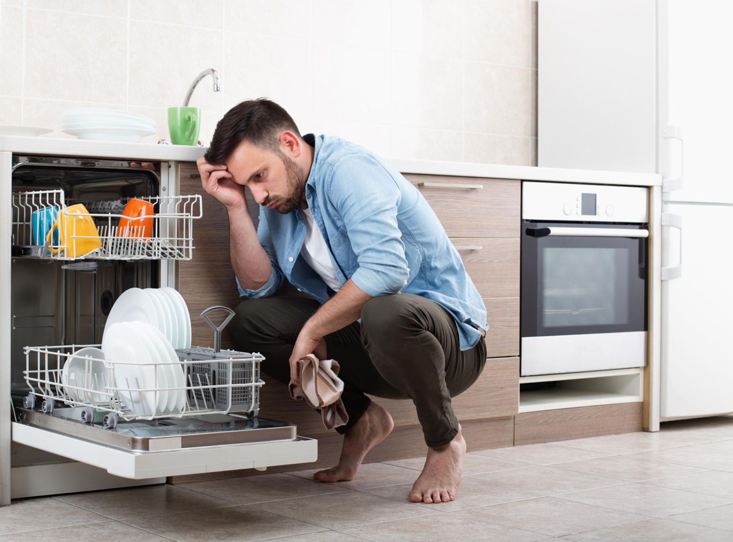 It will be clean and fragrant. The dishwasher doesn't clean the dishes? Here's the most common culprit. Clean this item before calling a professional. Cleaning the dishwasher