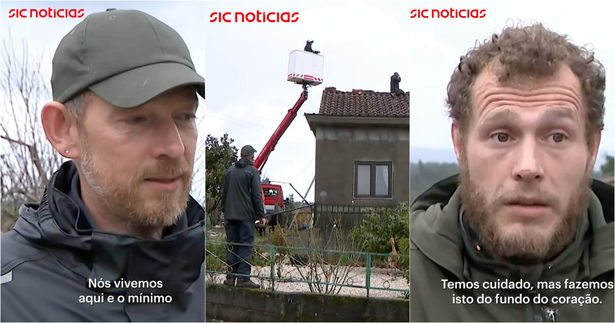 Group of 10 German immigrants have already helped repair 70 houses in Pedrógão Grande