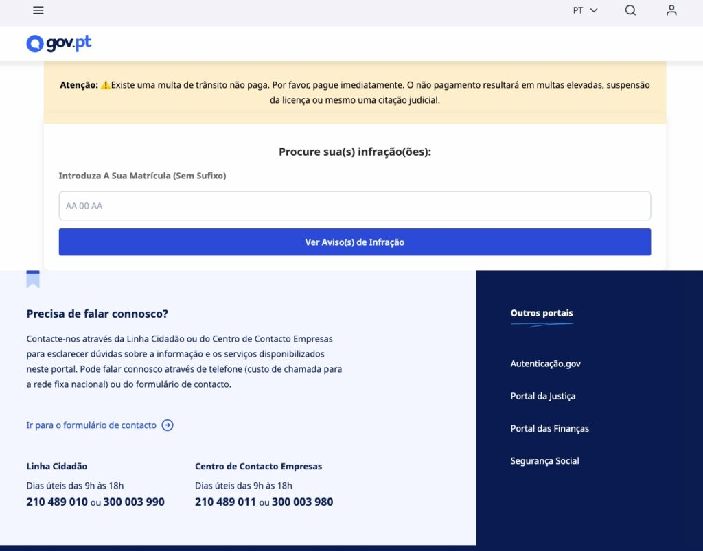 If you receive this message on your cell phone, do not download it: this scam looks like a fine and you could lose money