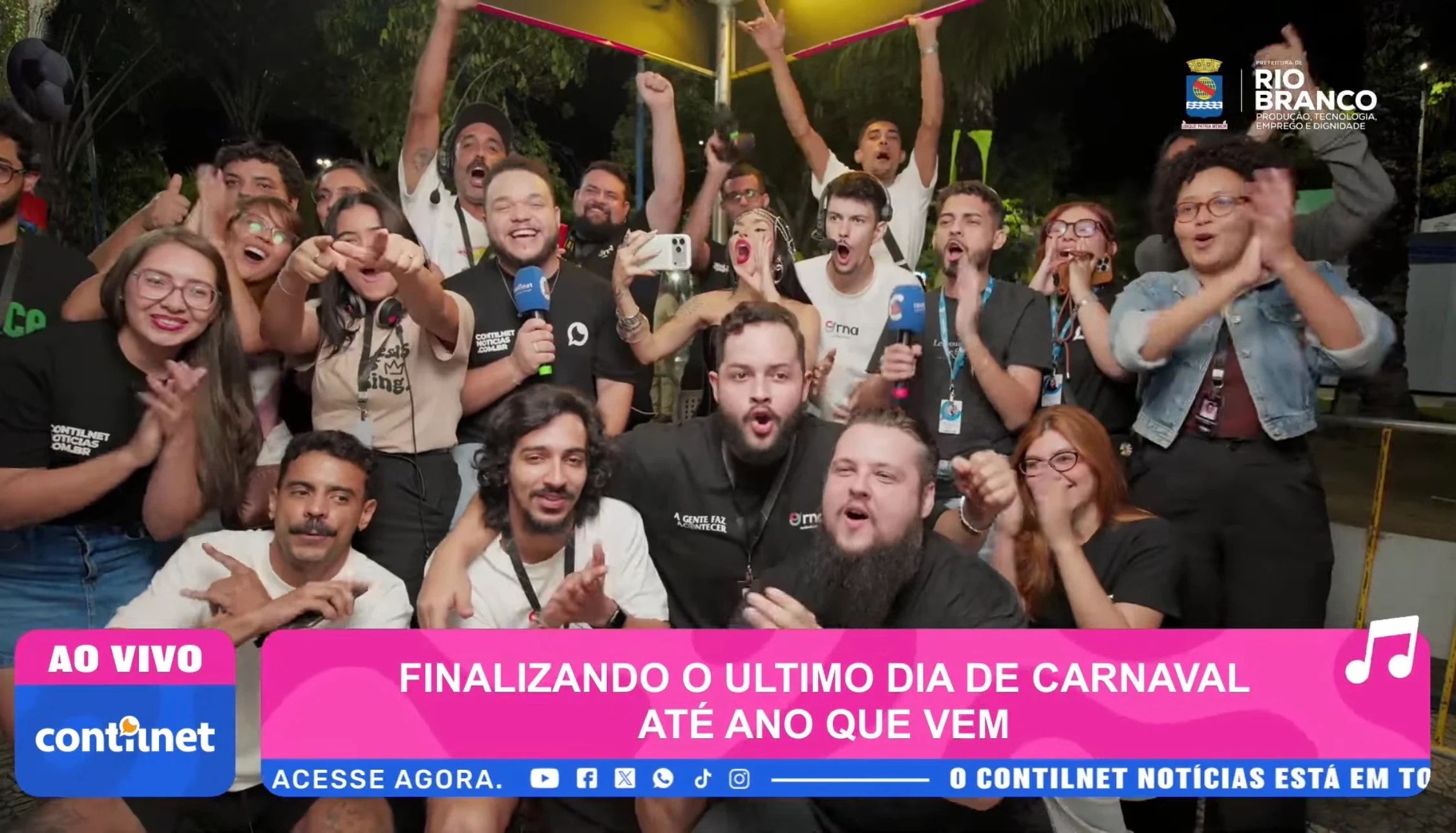 ContilNet carries out successful broadcast during Carnival with more than 36 million views