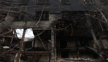 An explosion at a building in the port of Bandar Abbas in southern Iran